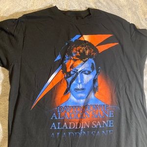David Bowie graphic tee